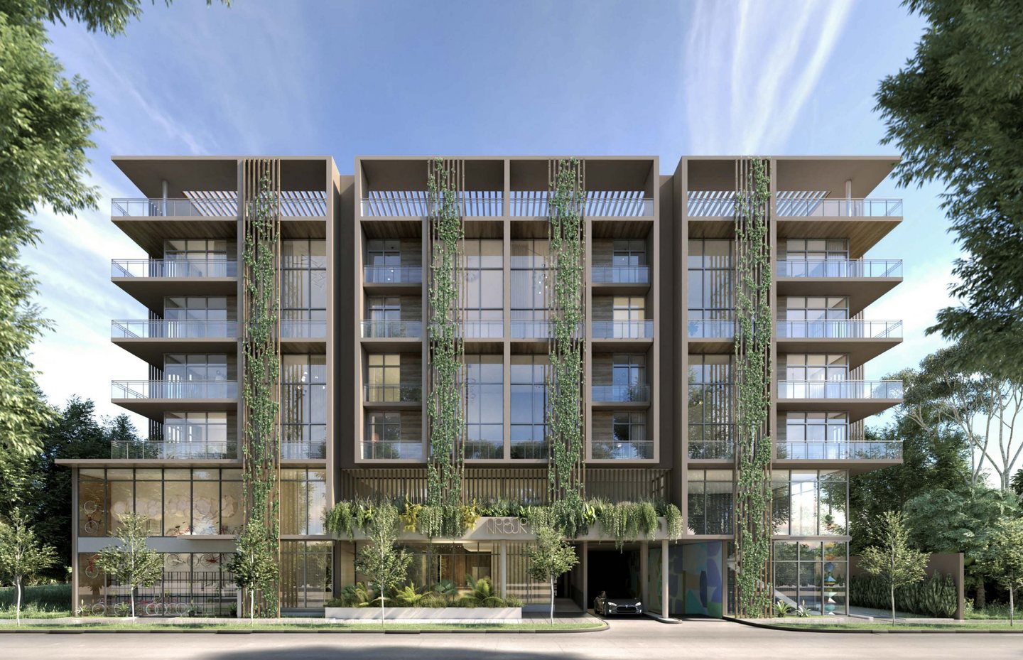 Arbor Residences, imagem de divulgação do edifício entregue em Miami